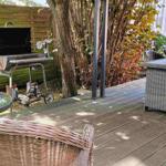 nach einem ereignisreichen Tag ist im Garten bei günstiger Witterung Relaxen oder Grillen angesagt