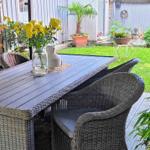 Gartenidylle für geschätzte Gäste