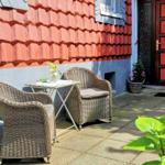 dritte Outdoor-Sitzgruppe wird u.a. auch gern als Raucherloge genutzt