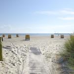 Strand vor der Tür