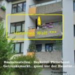 Die Wohnung liegt lt. notarieller Teilungserklärung zum Kaufvertrag im 1. OG
