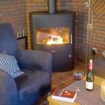 Kamin im Wohnzimmer...