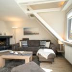 Wohnzimmer inkl. Kamin