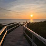 die schönsten Sonnenuntergänge :) hier z.B. Rantum, aber es ist auf der ganzen Insel so schön
