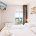 Schlafzimmer mit Meerblick