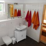 Bad mit Whirlwanne & Sauna