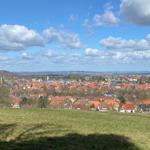 Ein wunderbarer Wanderblick auf Goslar-Oker