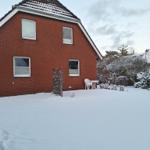 Haus Windjammer im Winter