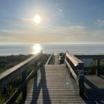 Strandaufgang ca. 100 m vom Haus entfernt