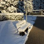 Unser Ferienpark bei Schnee