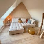 Chillout Bereich in der obersten Ebene