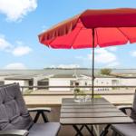 Balkon mit Aussicht