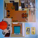 Grundriss der Wohnung
