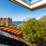 Blick von Schlafzimmer