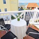 Balkon mit Meerblick