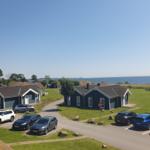 Zimmer mit Blick auf den Strand und die See