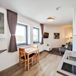 Wohn-/ Esszimmer mit Küche