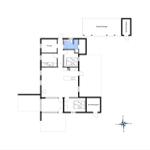 Einfamilienhaus mit Garage, Schlafzimmer, Bad und Küche