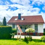 Vorderansicht unseres Hauses