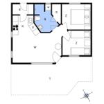 Wohnung mit Küche, Bad, Schlafzimmer und Terrasse
