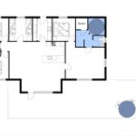 Wohnung mit vier Schlafzimmern, Küche, Sauna und Bad
