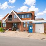 Haus "Up Eck" mit Blick auf Wohnung Seestern...