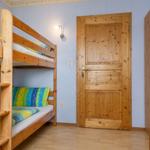 Zweites Schlafzimmer mit Hochbett...