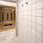 Duschbereich Sauna...
