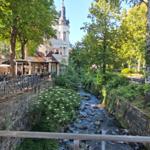 Der Fluss, der sich durch die Stadt zieht... Es ist die Raaaadau nicht die Radaaau
Hier ist auch der "Radau-Grill"
