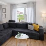 Große Couch...