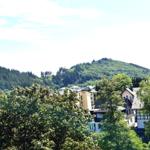 Blick vom Balkon