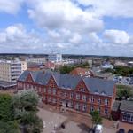 Blick auf Sehenswürdigkeit
