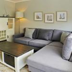 Living Room with Sofa and TV