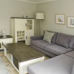 Living Room with Sofa and TV