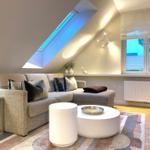 Wohnzimmer mit Couchecke