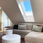 Wohnzimmer mit Couchecke