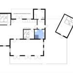 Die Wohnung hat zwei Schlafzimmer, eine überdachte Terrasse und ein Bad.