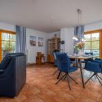 Essbereich im Wohnzimmer