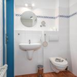Bad mit WC und Dusche