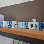 Hausname als Dekobuchstaben