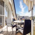 möblierter Südbalkon