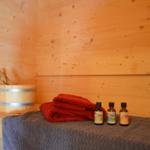 Sauna im Erdgeschoss