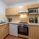 Küche mit Backofen im sihi220, Hus Inselkieker, Mellumweg 6b in Schillig