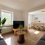 Gemütlichkeit und Platz im Ferienhaus Strandgut