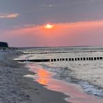 Strandbild mit Blick auf die Ostsee