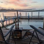 Sonnenuntergang auf dem Oberdeck im März 2026