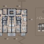 Floor plan of the 2nd floor showing apartments 11 to 16 with rooms and staircases.