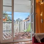 Zugang zum Balkon