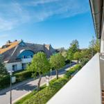 Blick vom Balkon