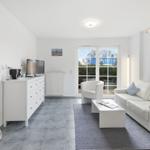 Wohnbereich mit Kamin